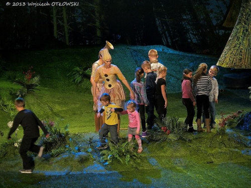 Spektakl dla dzieci "Jaś i Małgosia", Suwalski Ośrodek Kultury, Suwałki, 11.10.2013 #SpektaklDlaDzieci #SuwalskiOśrodekKultury #Suwałki