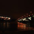 Stadion Narodowy i Most Poniatowskiego #noc #światła #NocneZdjęcia