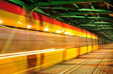 Most gdański #noc #światła #NocneZdjęcia