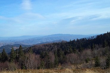 Beskid Sądecki z polany Gorc Kamienicki #góry #beskidy #gorce #bieniowe #gorc #przysłop