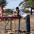 Senegal - sklep mięsny. #Senegal