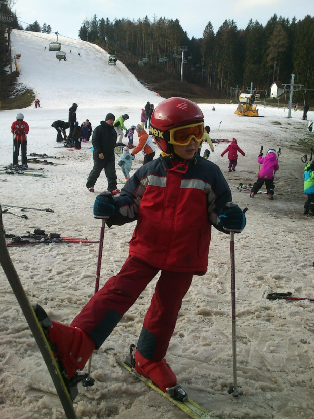 Kraliky, SkiPark Cervena Voda #kraliky #narty