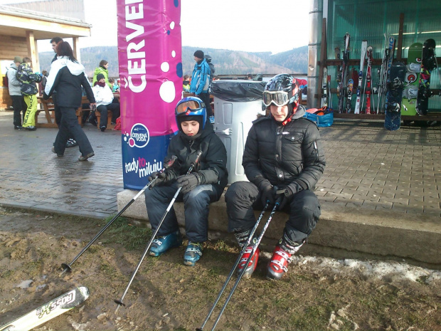 Kraliky, SkiPark Cervena Voda #kraliky #narty