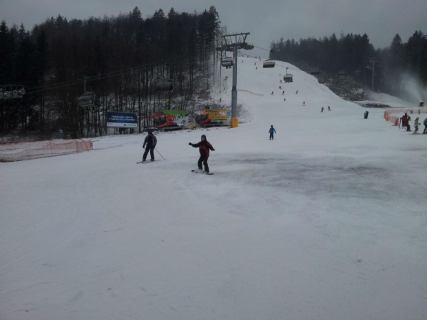 Kraliky, SkiPark Cervena Voda #kraliky #narty