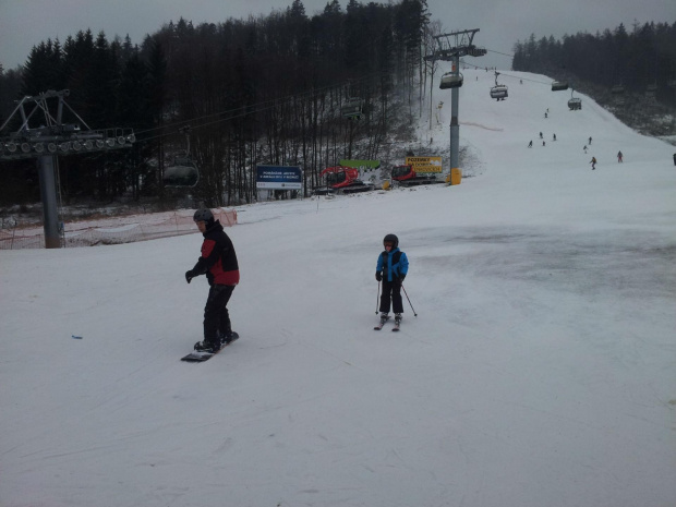 Kraliky, SkiPark Cervena Voda #kraliky #narty