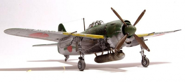 #KawanischiN1K1Tamiya72Spiton