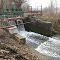 Eletrownia wodna na rzece Wieprz w Michalowie, widok jazu #Michalów #ElektrowniaWodna #Wieprz