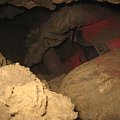 Jaskinia krasowa koło Krakowa, błoto trzeba usunąć.. #jaskinia #kras