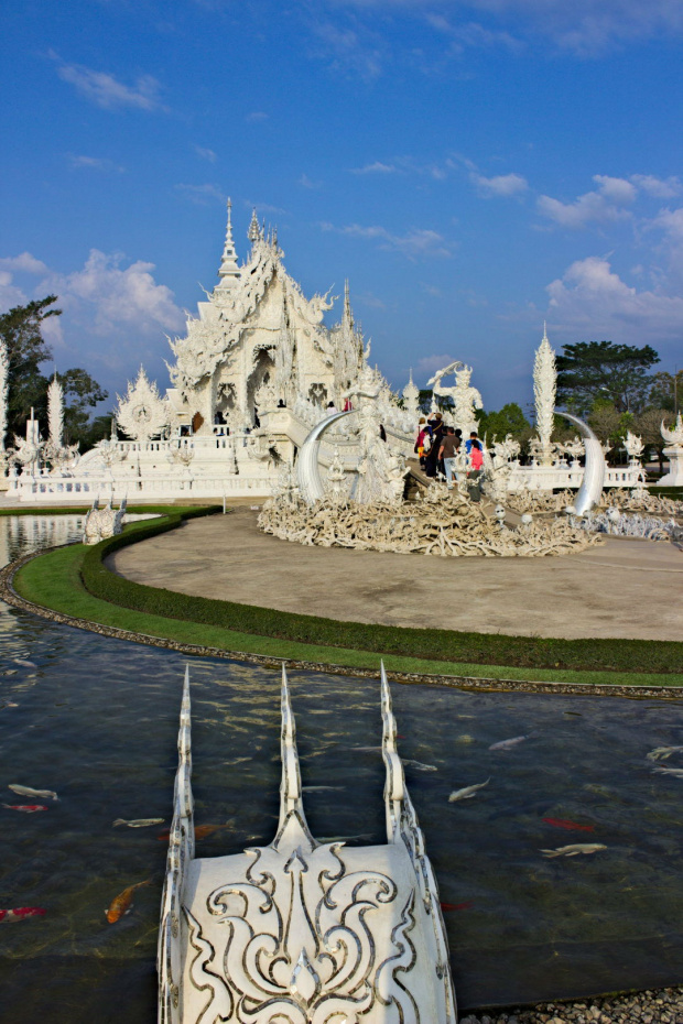 Wat Rong Khun - Biała Świątynia #azja #BiałaŚwiątynia #tajlandia