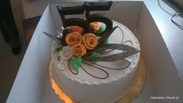 55 lat Pana #tort #TortyOkolocznościowe #torty #urodziny