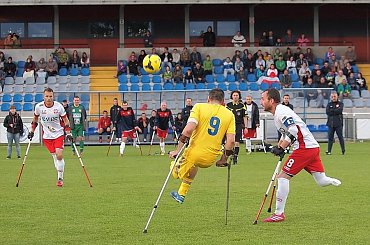 Amp Futbol, mecz Polska - Ukraina 2:1, Suwałki, 21.VI.2014 #AmpFutbol #mecz #reprezentacja #Suwalki