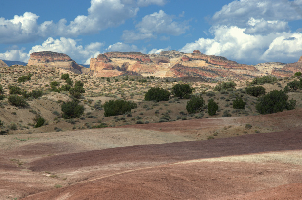 39. Przejazd przez część główną parku narodowego Capitol Reef