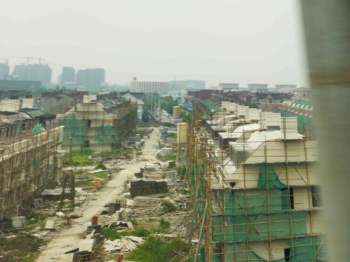 Budowa osiedli za miastami #Chiny