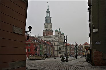 Poznań - szary, mglisty, dżdżysty, zimny... taki był, gdy byłam na początku roku na szkoleniu; zapowiada się, że będzie podobny i teraz #Poznań