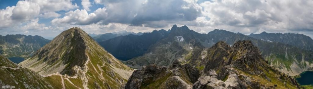 Szpiglasowy Wierch - 2172 m n.p.m. #arietiss #góry #krajobraz #panorama #Tatry
