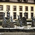 Fotanna Neptuna (Neptunbrunnen) - Wielki Ogród (Grosser Garten), jeden z Królewskich Ogrodów Herrenhausen w Hanowerze