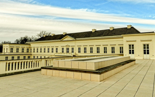 Pałac (Schloss Herrenhausen) - Wielki Ogród (Grosser Garten), jeden z Królewskich Ogrodów Herrenhausen w Hanowerze