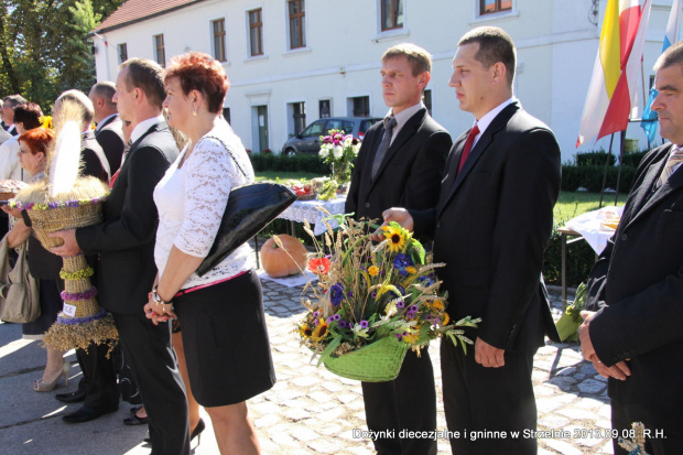 Dożynki diecezjalne i gminne w Strzelnie 2013