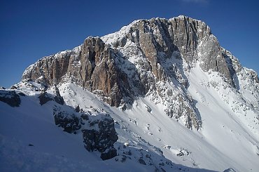 Trogkofel ( Creta di Aipis) 2280 m #Alpy #Austria #Narty #Nassfeld