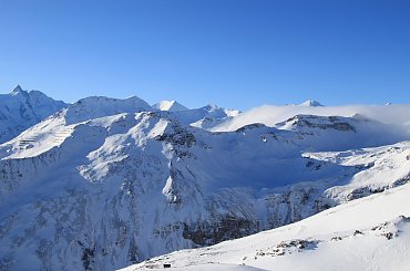 Ośrodek Grossglockner - Heiligenblut, widok z Gjaidtroghohe #Alpy #Austria #Narty #Nassfeld