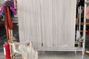 Osnowa gotowa do tkania #Chiny