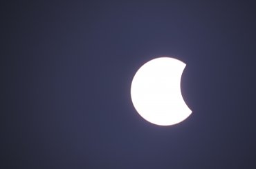 Zaćmienie słońca 2015 obserwowane w Chełmie #słońce #zaćmienie