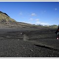 Black desert. Near Myrdalsjokull glacier.