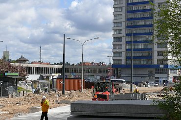 Olsztyn - budowa linii tramwajowej - 2015.05.12 #Olsztyn