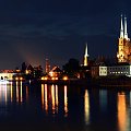 Wrocław - widok z mostu Pokoju