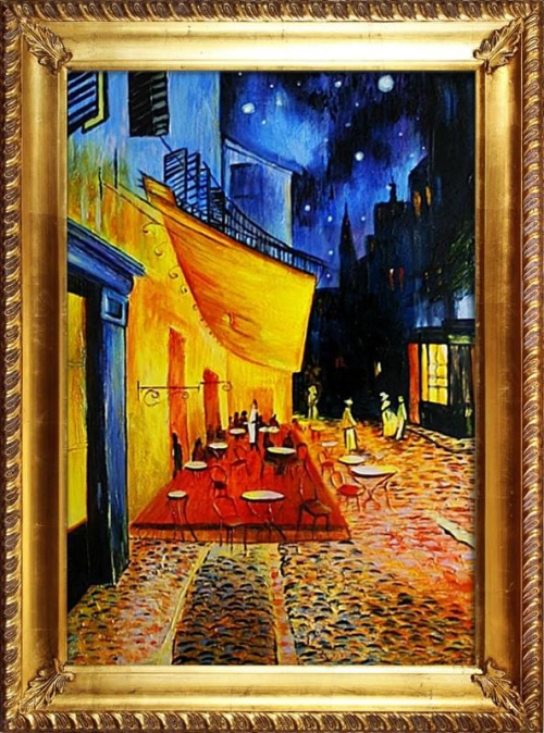 Vincent van Gogh-Nachtcafe-105x75cm-Ölgemälde Handgemalt Leinwand Sygniert G02485
cena 219,99 euro.
wysylka 0 euro.
malowany recznie
