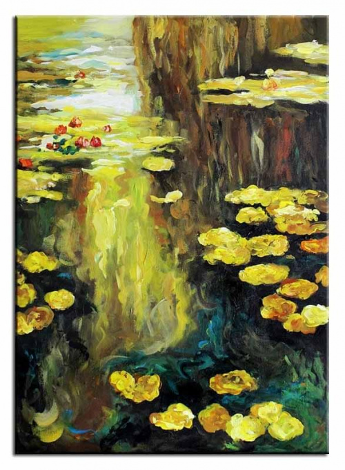 Claude Monet - Seerosen im Sommer-90x60cm Ölgemälde Handgemalt Leinwand Sygniert G17000.
cena 129,99 euro.
wysylka 0 euro.
malowany recznie