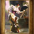 Flamenco- Ölgemälde handgemalt Rahmen Sygniert 112x82cm, G15322.
189 euro,wys - 0 euro. #kobieta