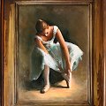 Ballerina- Ölgemälde handgemalt Vintage Rahmen Sygniert 96x76cm, G15158.
199 euro,wys - 0 euro. #kobieta