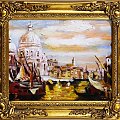 Venedig- Ölgemälde handgemalt Rahmen Sygniert 34x30cm, G00098.
39,99 euro,wys - 0 euro. #wenecja