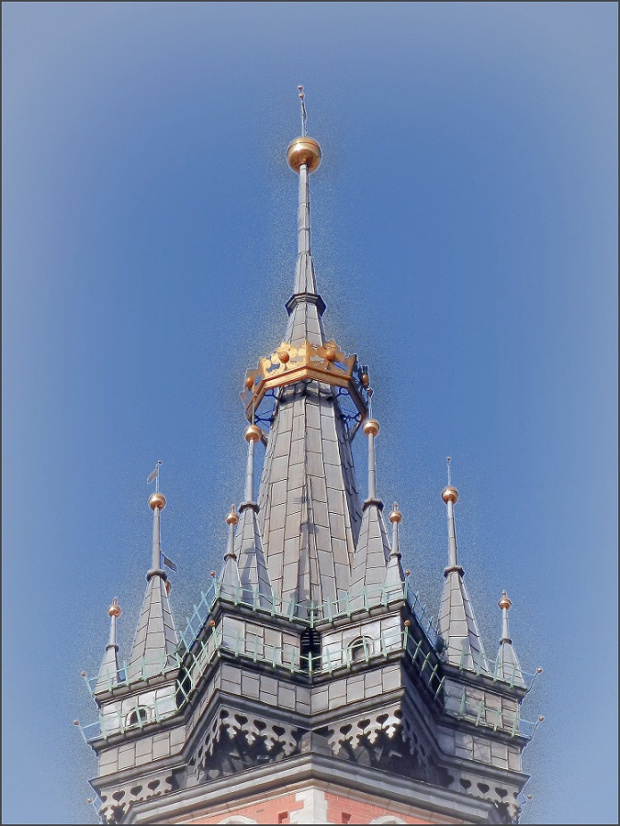 HEŁM wieży wyższej Kościoła Mariackiego.