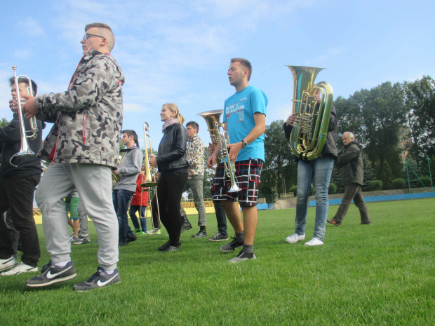 24 czerwca 2015 - Warsztaty muzyczne w Szamotułach. Pierwszy dzień - próby zaczęliśmy zaraz po przyjeździe.