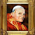 Tytul : Papst Johannes Paul II - Ölgemälde handgemalt Rahmen Sygniert 34x30cm, G00928
39,99 euro, wys - 0 euro. #Papiez