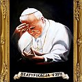 Tytul : Papst Johannes Paul II - Ölgemälde handgemalt Rahmen Sygniert 47x37cm,
69 euro, wys - 0 euro. #Papiez