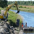 Remont kanału Jeglińskiego od strony jeziora Roś - 2015.06.30 #KanałJegliński