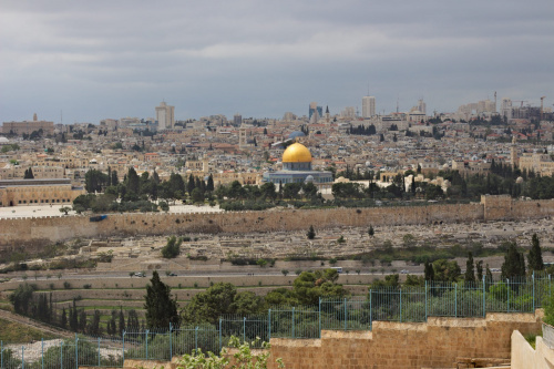 Kopuła na skale - nazywana Meczetem Omara #Izrael #Jerozolima