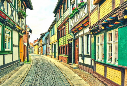 Wernigerode – kolorowe miasteczko w górach HARZ