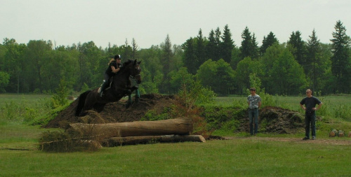 przeszkody krosowe - trening